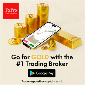 FxPro — best broker for gold trading